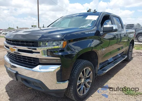 2019 Chevrolet Silverado 1500 Lt из США, поврежденный, VIN 3GCPWCED2KG287074